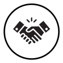 Business deal icon