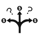 Business Decision Confusion icon
