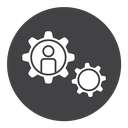 Business development Black Filled icon