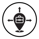 Business expansion (2) icon