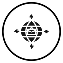 Business expansion (2) icon