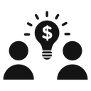 Business idea icon