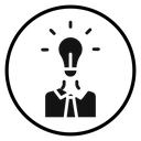 Business idea icon