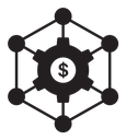 Business modeling icon