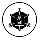 Business modeling icon
