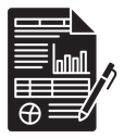 Business report icon