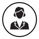 Business women icon