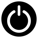 Button on off icon