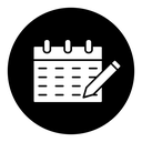 Calendar pen icon