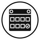 Calendar with event icon