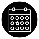 Calendar with event icon