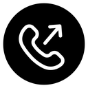 Call outgoing 2 icon