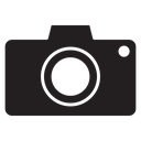 Camera Black Filled icon