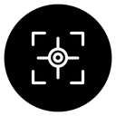 Camera focus frame icon