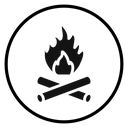 Campfire icon
