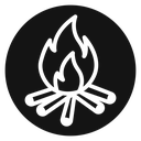 Campfire icon