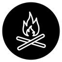 Campfire icon
