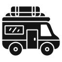 Camping car icon