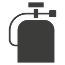 Camping gas icon