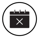 Cancel event icon