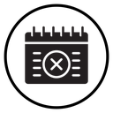Cancel event icon