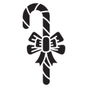 Candy cane icon
