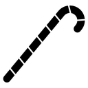 Candy Cane Diagonal Stripes icon