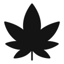 Cannabis leaf icon