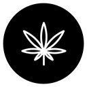 Cannabis leaf icon