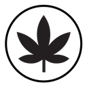 Cannabis leafs icon