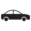 Car Black Filled icon