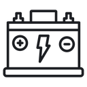 Car battery 3 icon