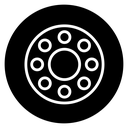 Car bearing 2 icon