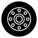 Car bearing icon