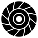 Car clutch icon