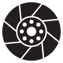 Car clutch icon