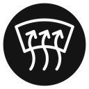 Car demister icon