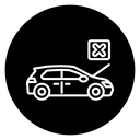 Car diagnostic icon