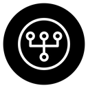 Car gearbox icon