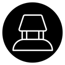 Car headrest icon