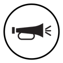 Car horn icon