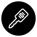 Car ignition icon