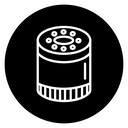 Car oil filter icon
