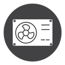 Car radiator icon