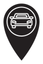 Car rental icon