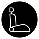 Car seat icon