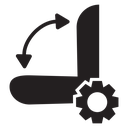 Car seat adjustment icon