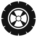 Car wheel icon