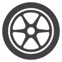 Car wheel 3 icon