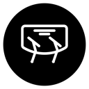 Car windscreen icon